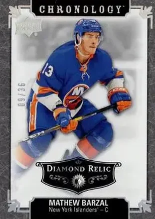 2019-20 Upper Deck Chronology - Diamond Relics #161 - Mathew Barzal - New York Islanders