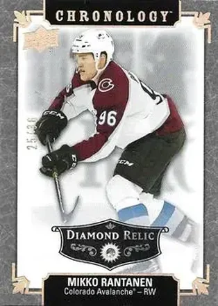 2019-20 Upper Deck Chronology - Diamond Relics #162 - Mikko Rantanen - Colorado Avalanche
