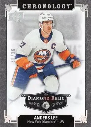2019-20 Upper Deck Chronology - Diamond Relics #186 - Anders Lee - New York Islanders