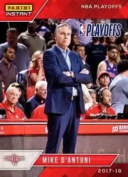 2017-18 Panini Instant NBA Playoffs #1 Mike D'Antoni