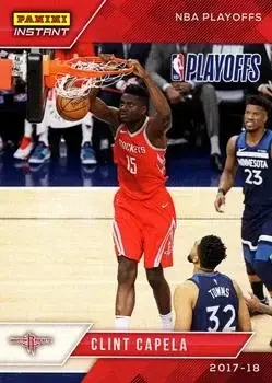 2017-18 Panini Instant NBA Playoffs #6 Clint Capela