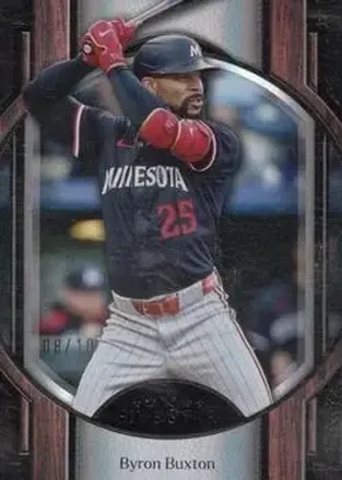 2025 Topps Five Star - Black #9 - Byron Buxton - Minnesota Twins
