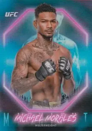 2025 Topps Midnight UFC #66 - Michael Morales