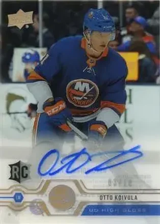 2019-20 Upper Deck Clear Cut - High Gloss #CC-OK - Otto Koivula - New York Islanders