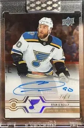 2019-20 Upper Deck Clear Cut - One-of-One Aces #CC-RO - Ryan O'Reilly - St. Louis Blues