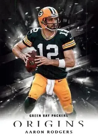 2018 Panini Origins #10 - Aaron Rodgers - Green Bay Packers