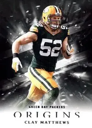 2018 Panini Origins #12 - Clay Matthews - Green Bay Packers