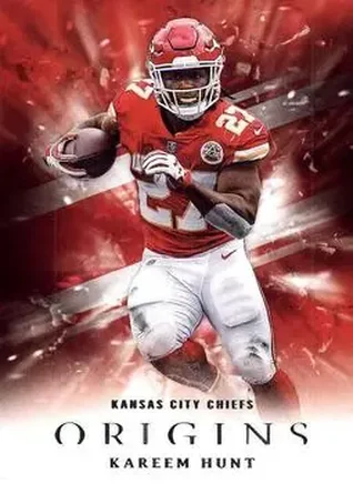 2018 Panini Origins #14 - Kareem Hunt - Kansas City Chiefs