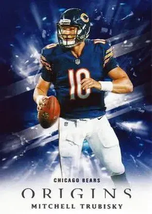 2018 Panini Origins #17 - Mitchell Trubisky - Chicago Bears