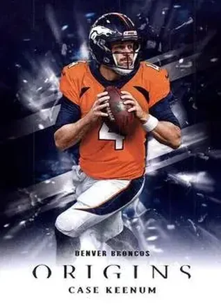 2018 Panini Origins #20 - Case Keenum - Denver Broncos