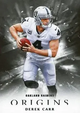 2018 Panini Origins #23 - Derek Carr - Oakland Raiders