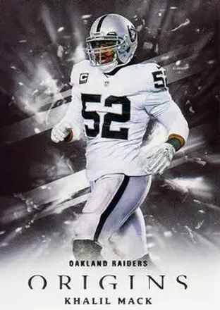 2018 Panini Origins #25 - Khalil Mack - Oakland Raiders