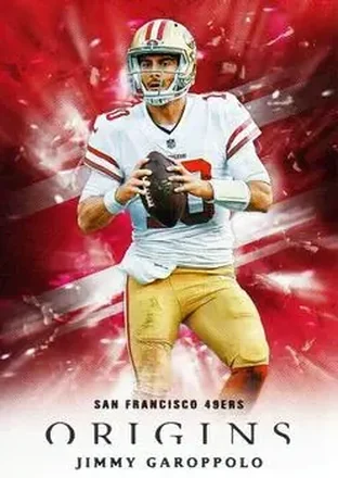 2018 Panini Origins #30 - Jimmy Garoppolo - San Francisco 49ers