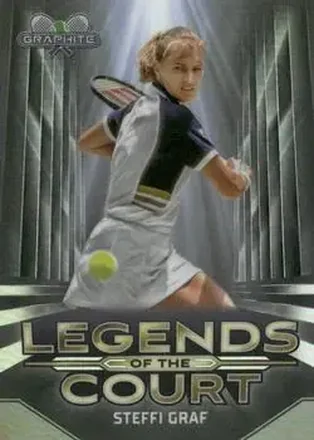 2024 Topps Graphite - Legends of the Court Refractor #LOC-SG - Steffi Graf