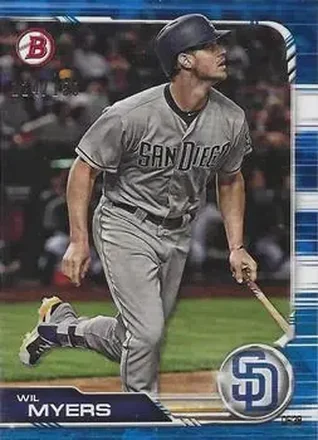 2019 Bowman - Blue #99 - Wil Myers - San Diego Padres