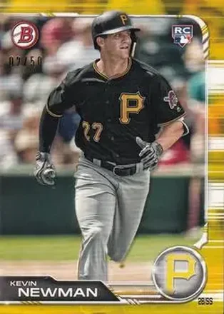 2019 Bowman - Gold #54 - Kevin Newman - Pittsburgh Pirates