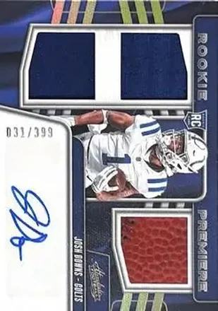 2023 Panini Absolute #RPM-JD - Josh Downs - Indianapolis Colts