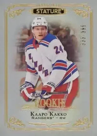 2019-20 Upper Deck Stature #101 - Kaapo Kakko - New York Rangers