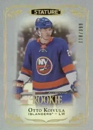 2019-20 Upper Deck Stature #103 - Otto Koivula - New York Islanders
