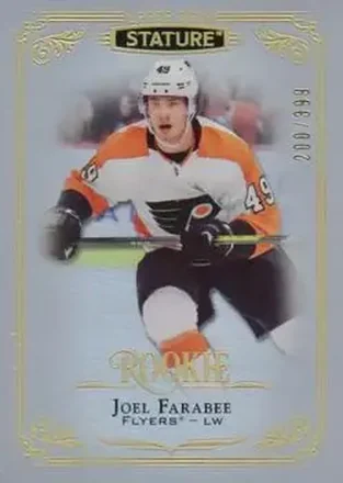 2019-20 Upper Deck Stature #114 - Joel Farabee - Philadelphia Flyers