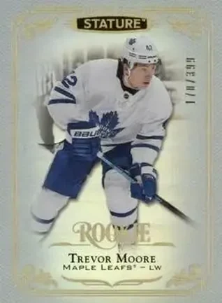 2019-20 Upper Deck Stature #117 - Trevor Moore - Toronto Maple Leafs
