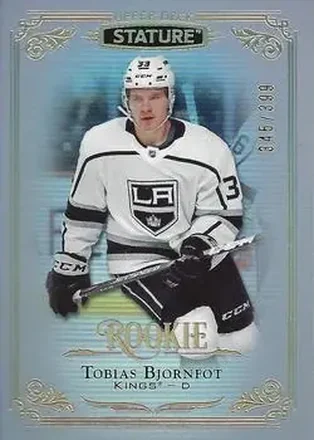2019-20 Upper Deck Stature #122 - Tobias Bjornfot - Los Angeles Kings