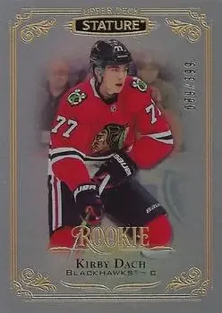2019-20 Upper Deck Stature #125 - Kirby Dach - Chicago Blackhawks
