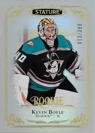 2019-20 Upper Deck Stature #135 - Kevin Boyle - Anaheim Ducks
