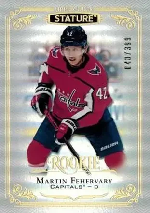2019-20 Upper Deck Stature #147 - Martin Fehervary - Washington Capitals