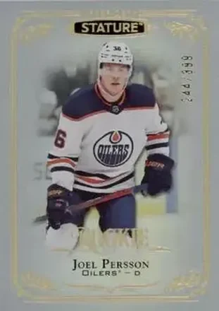 2019-20 Upper Deck Stature #152 - Joel Persson - Edmonton Oilers