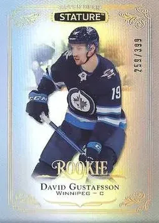 2019-20 Upper Deck Stature #155 - David Gustafsson - Winnipeg Jets