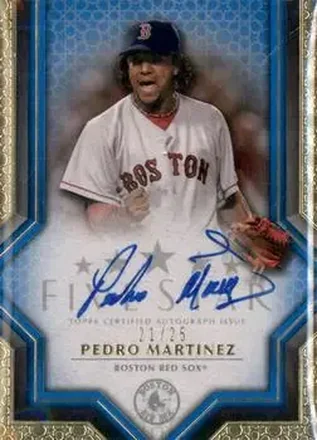 2023 Topps Five Star - Blue #FSA-PED - Pedro Martinez - Boston Red Sox