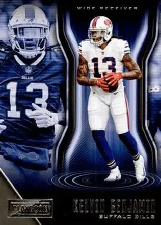 2018 Panini Playbook #5 - Kelvin Benjamin - Buffalo Bills