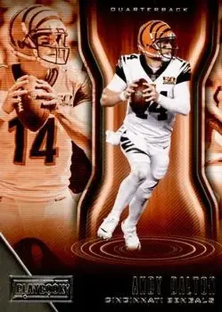 2018 Panini Playbook #17 - Andy Dalton - Cincinnati Bengals