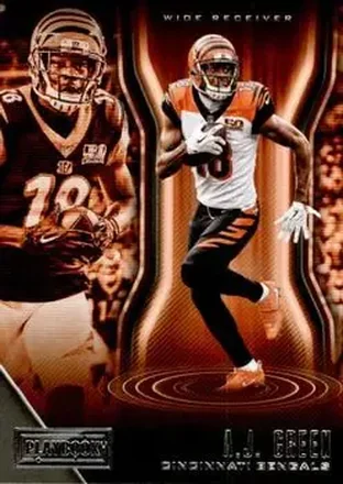 2018 Panini Playbook #18 - A.J. Green - Cincinnati Bengals