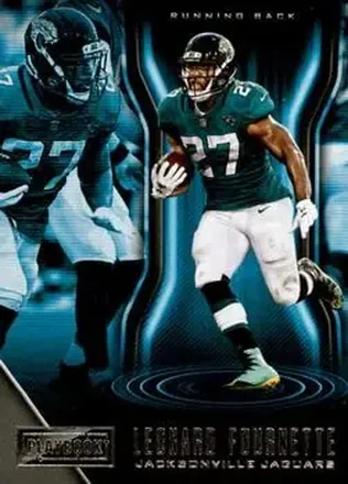 2018 Panini Playbook #21 - Leonard Fournette - Jacksonville Jaguars
