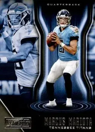 2018 Panini Playbook #23 - Marcus Mariota - Tennessee Titans
