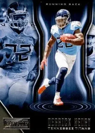2018 Panini Playbook #24 - Derrick Henry - Tennessee Titans