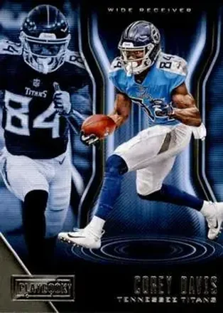 2018 Panini Playbook #25 - Corey Davis - Tennessee Titans