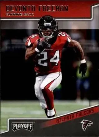 2018 Panini Playoff #8 - Devonta Freeman - Atlanta Falcons