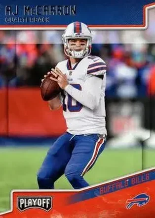 2018 Panini Playoff #20 - A.J. McCarron - Buffalo Bills