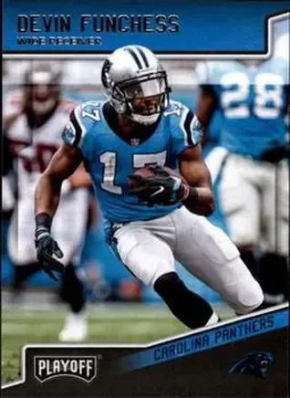 2018 Panini Playoff #28 - Devin Funchess - Carolina Panthers