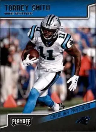 2018 Panini Playoff #30 - Torrey Smith - Carolina Panthers