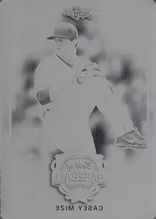 2019 Leaf Best of Baseball - Printing Plates Black #BB-CM1 - Casey Mize