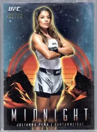2024 Topps Midnight UFC - Dusk #3 - Julianna Peña