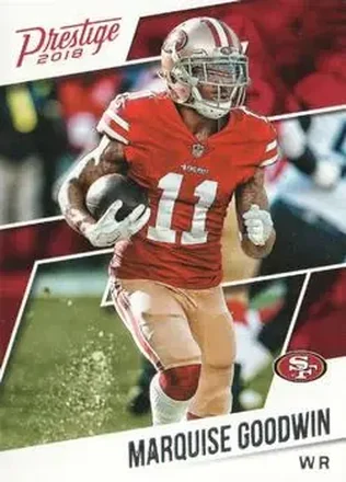 2018 Panini Prestige #2 - Marquise Goodwin - San Francisco 49ers