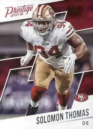 2018 Panini Prestige #4 - Solomon Thomas - San Francisco 49ers