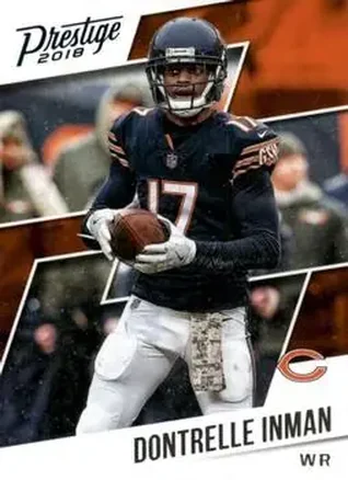 2018 Panini Prestige #6 - Dontrelle Inman - Chicago Bears