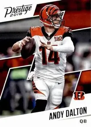 2018 Panini Prestige #7 - Andy Dalton - Cincinnati Bengals
