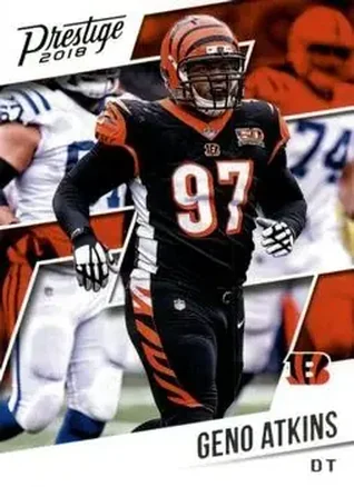 2018 Panini Prestige #9 - Geno Atkins - Cincinnati Bengals